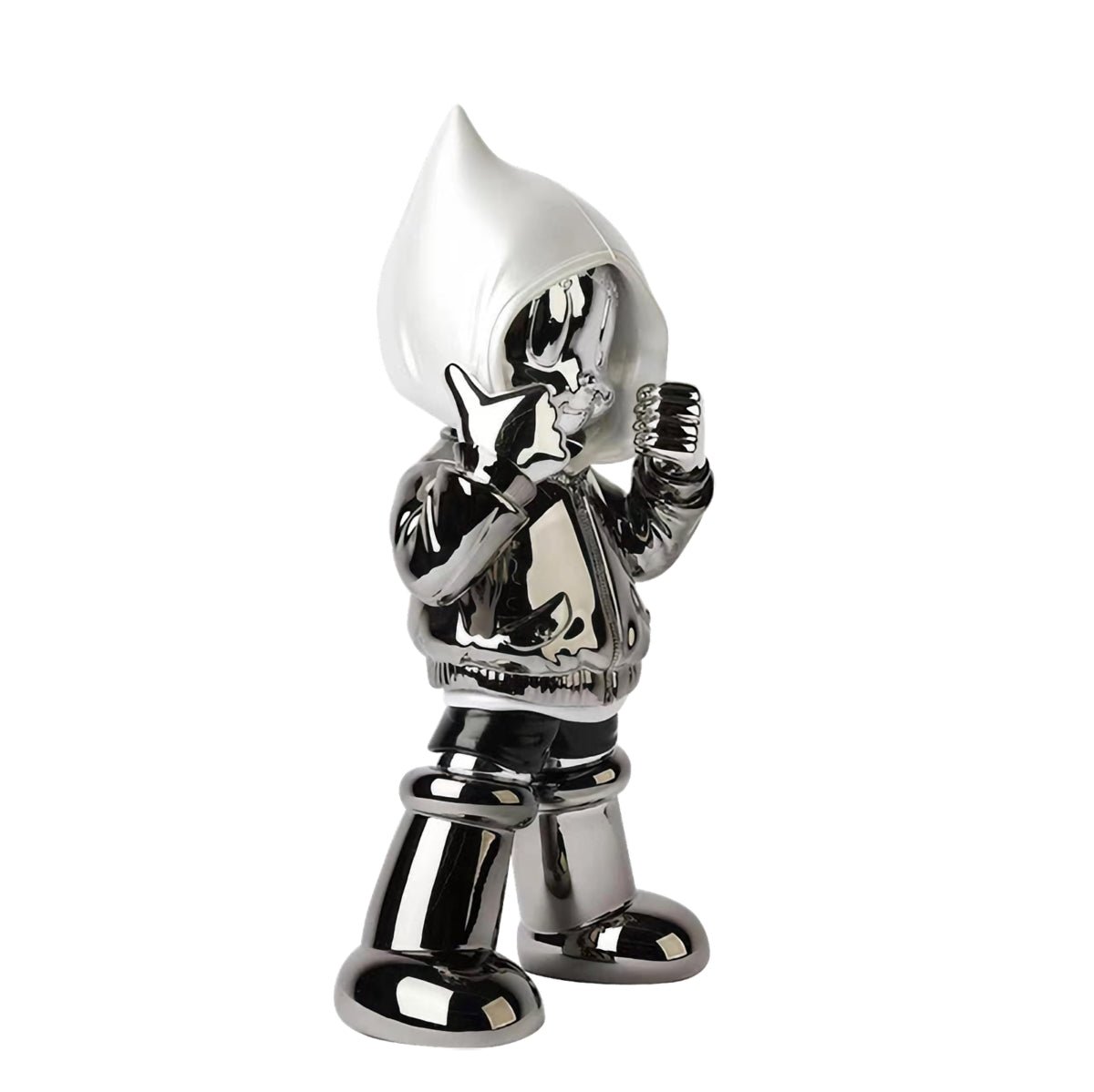 CHROME ASTRO BOY HOODIE - by TOYQUBE - UNDERRATED SHOP