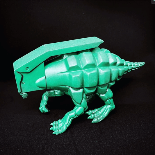 HAND PAINTED DINOGRENADE - by RON ENGLISH - UNDERRATED SHOP