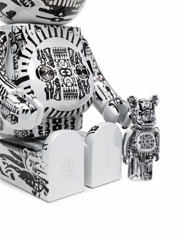 H.R. GIGER COLLAB 400% & 100% - by BE@RBRICK - UNDERRATED SHOP