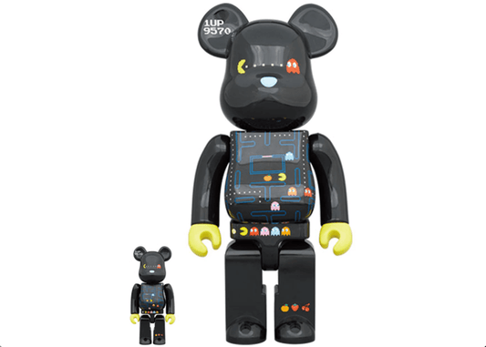 PAC-MAN COLLAB 400% & 100% - by BE@RBRICK - UNDERRATED SHOP