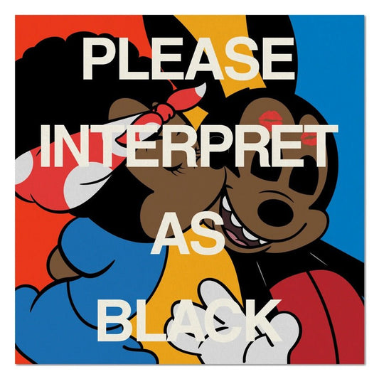 PLEASE INTERPRET AS BLACK (TRI-COLOR) - by RELLO - UNDERRATED SHOP
